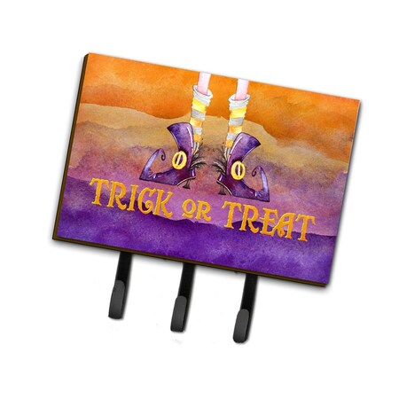 Carolines Treasures Halloween Trick Witches Feet Leash or Key Holder BB7460TH68
